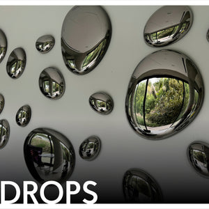 3D Drops Wall Composition