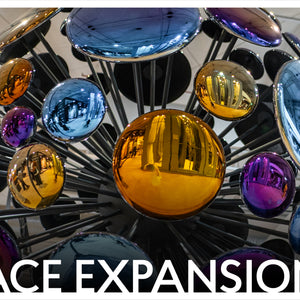 Space Expansion Sculpture Colorful