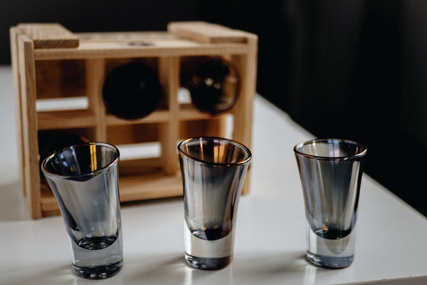 Holographic Tall Shot Glass Set