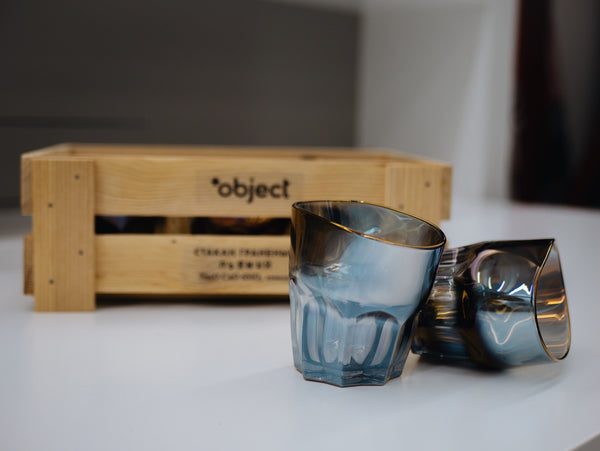 Holographic Rocks Glass Set
