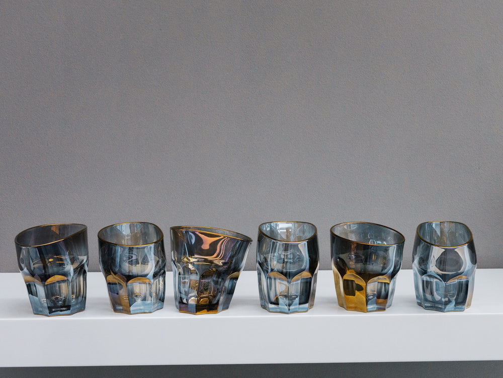 Set di bicchieri Holographic Rocks