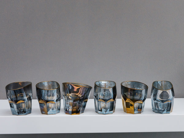 Holographic Rocks Glass Set