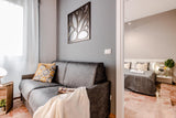 11 Drops Mural abstract mirror wall panel with a fluid organic shape, enhancing any luxury space with reflective beauty.