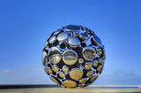 Space Expansion Sculpture in Silver