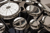 Space Expansion Sculpture in Silver