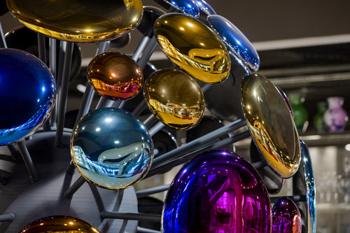 Space Expansion Sculpture Colorful