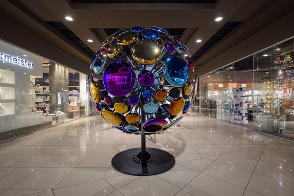 Space Expansion Sculpture Colorful