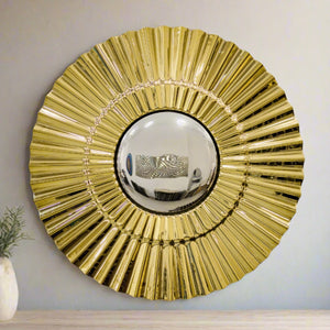 Golden Sun Wall Decor