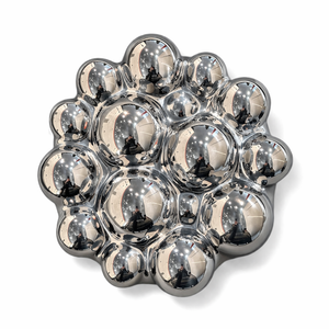 Bubbles Silver Wall Sculpture
