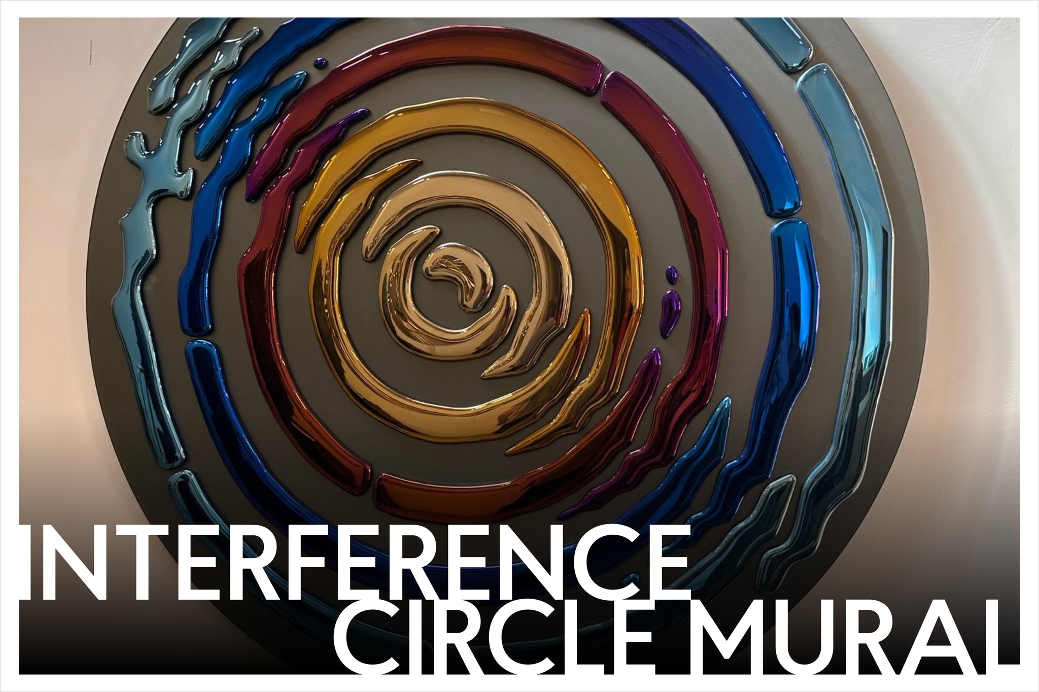 Alternative Interference Circle Mural