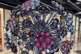 Purple Dandelion Sculpture