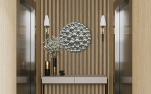 Bubbles Silver Wall Sculpture