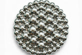 Bubbles Silver — настінна скульптура зі скла