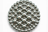 Bubbles Silver Wall Sculpture