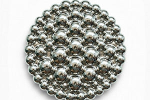 Bubbles Silver Wall Sculpture