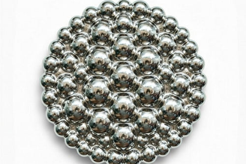 Bubbles Silver Wall Sculpture