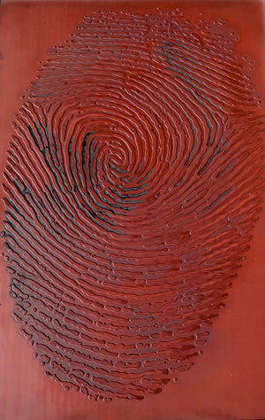 Fingerprint Mars Wall Decor
