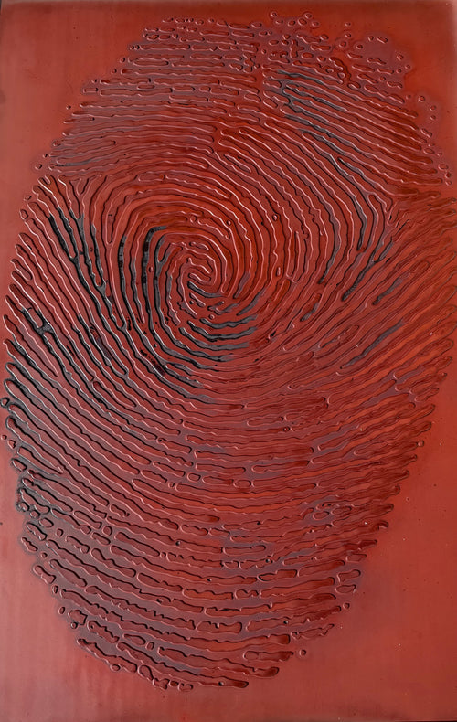 Fingerprint Mars Wall Decor
