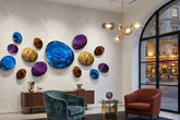 3D Drops Wall Decor Composition Colorful