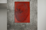 Fingerprint Mars Wall Decor
