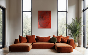 Fingerprint Mars Wall Decor