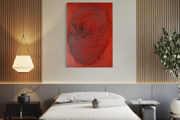 Fingerprint Mars Wall Decor