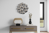 Scultura da parete Bubbles Silver