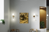 Decorazione da parete Aqua High Wave