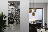 Decorazione da parete Aqua High Wave