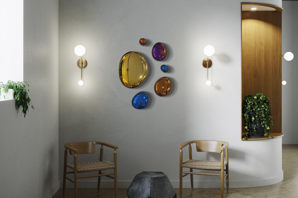3D Drops Wall Decor Composition Colorful