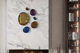 3D Drops Wall Decor Composition Colorful