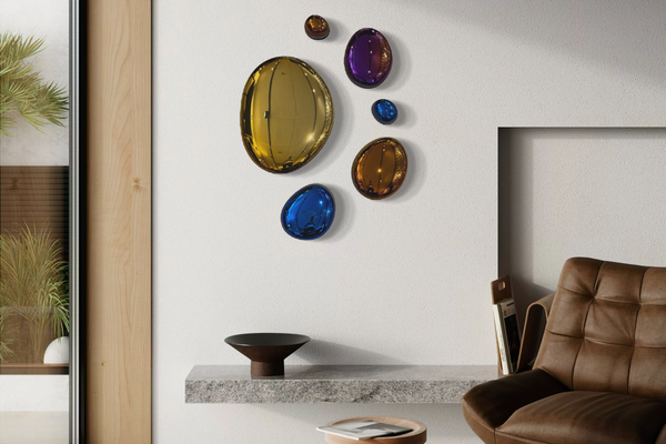 3D Drops Wall Decor Composition Colorful