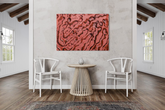 Fingerprint Mars Wall Decor