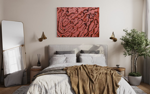 Fingerprint Mars Wall Decor