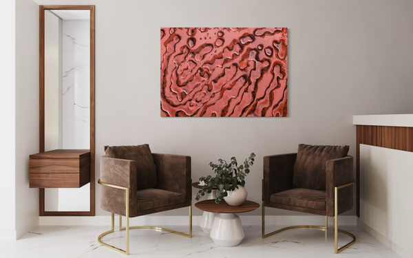 Fingerprint Mars Wall Decor