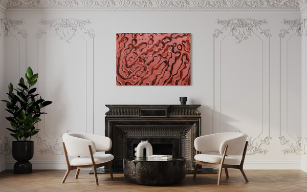 Fingerprint Mars Wall Decor