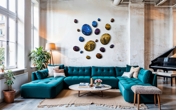 3D Drops Wall Decor Composition Colorful