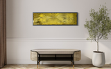 Interference 5 Drops Gold Mural