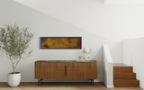 Interference 5 Drops Bronze Mural