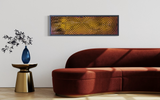 Interference 5 Drops Bronze Mural