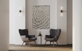 Fingerprint Silver Wall Decor