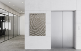 Fingerprint Silver Wall Decor