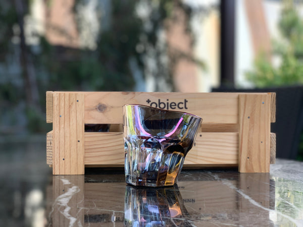 Holographic Rocks Glass Set