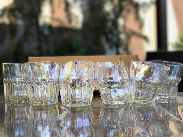 Pearlescent Rocks Glass Set