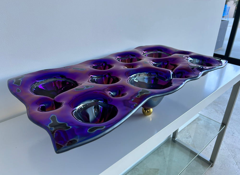 Liquid Metal Purple Platter