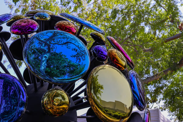 Space Expansion Sculpture Colorful