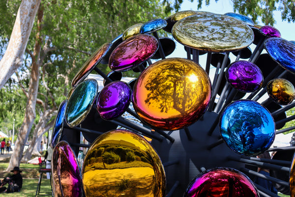Space Expansion Sculpture Colorful
