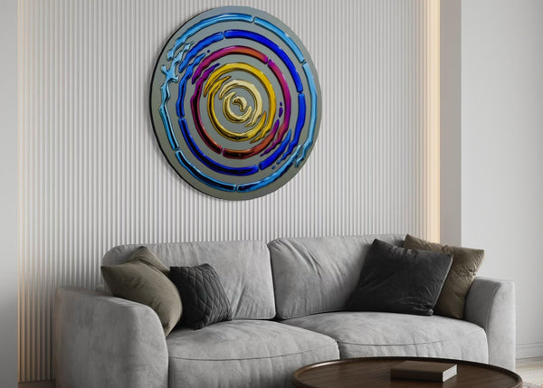 Alternative Interference Circle Mural