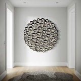 Scultura da parete Bubbles Silver