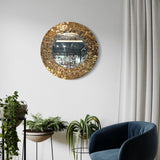 Specchio Circle Vento Gold